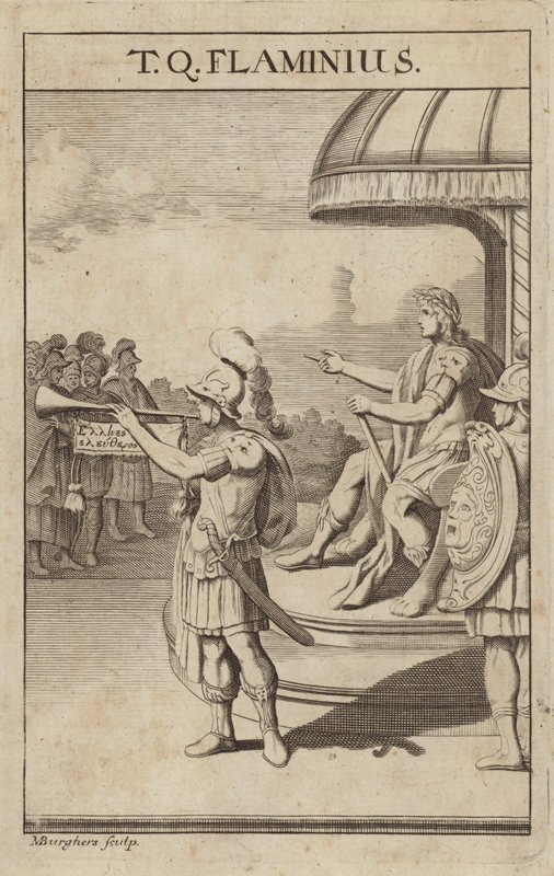 Tito explosões, general romano de Michael Burghers
