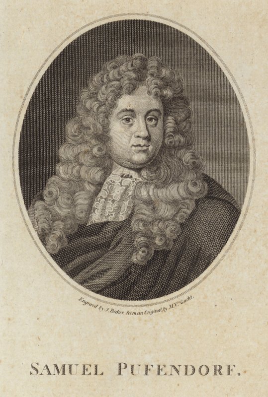 Barão Samuel de Pufendorf de Michael van der Gucht