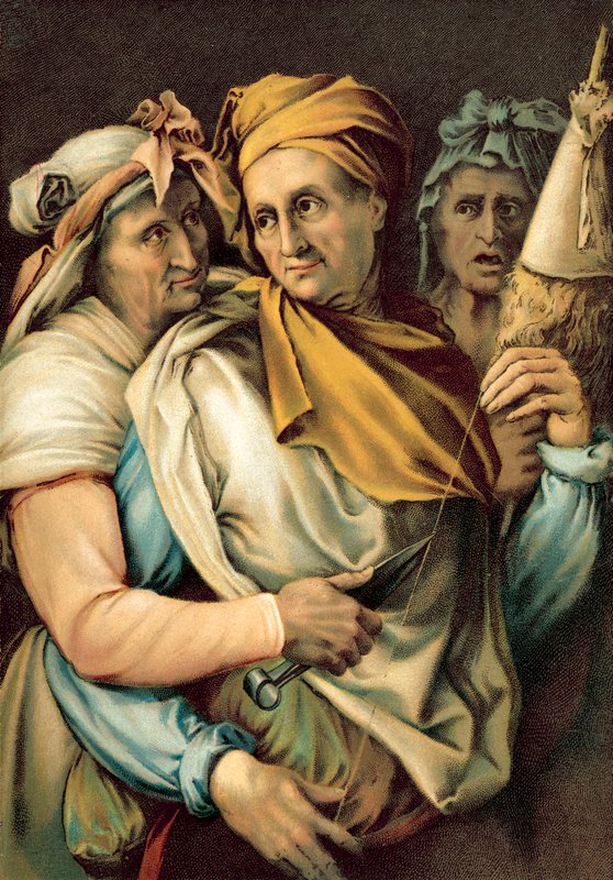 A partícula (cromolito) de Michelangelo Buonarroti