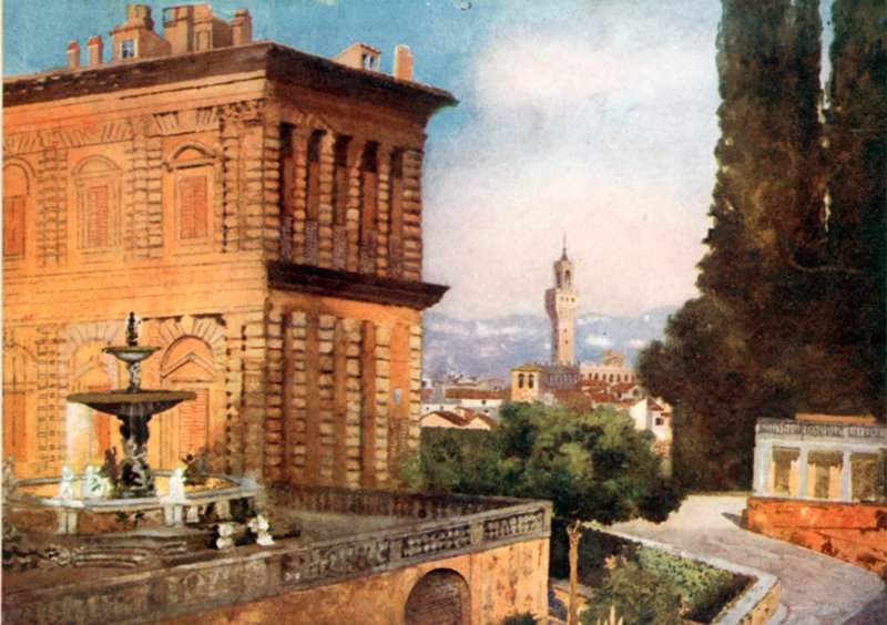 Jardins de Boboli, Florença de Mima Nixon