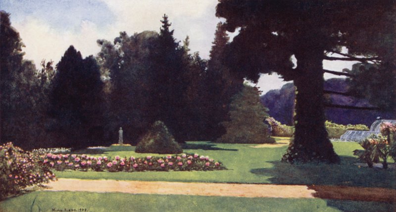 Palace Gardens, Het Loo (cor litho) de Mima Nixon