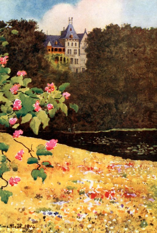 Castelo para Gmunden da Avenida Chestnut de Mima Nixon