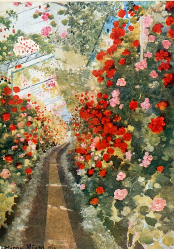 O caminho coberto para a capela, Laeken de Mima Nixon
