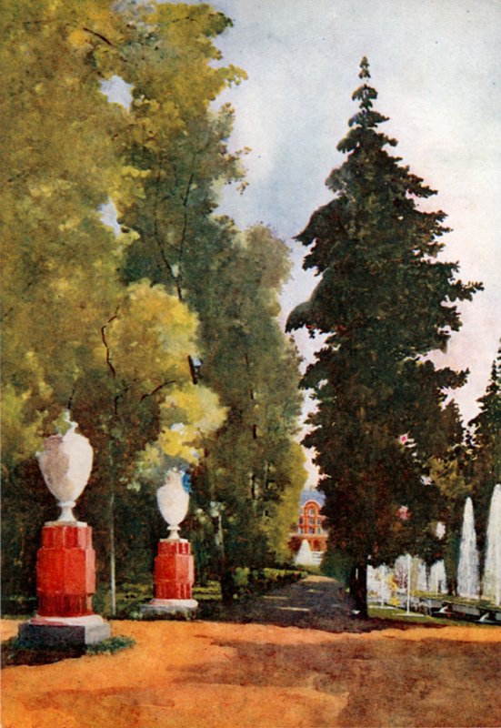As fontes, Peterhof de Mima Nixon