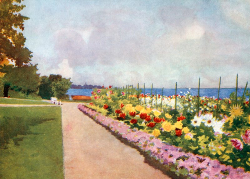 O jardim à beira-mar, Villa Hvidore de Mima Nixon