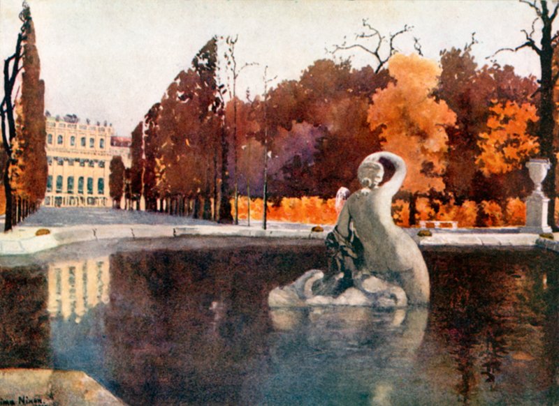 O palácio, Schonbrunn de Mima Nixon