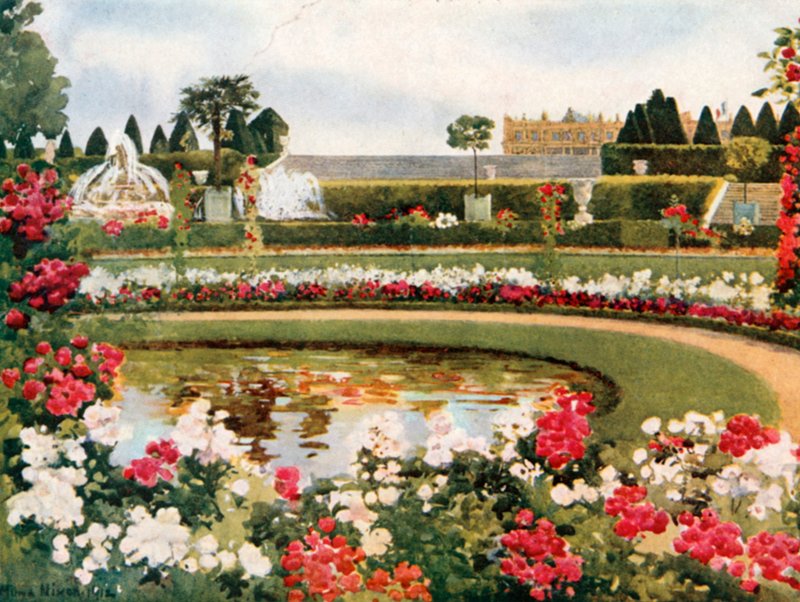 O Parterre de Latone, Versalhes de Mima Nixon