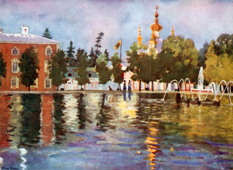 Igreja do czar, Peterhof de Mima Nixon