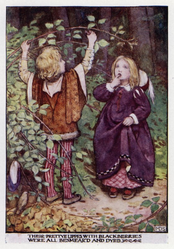 As Bebés na Madeira. Desconhecido (cor litho) de Minnie Didbin Spooner
