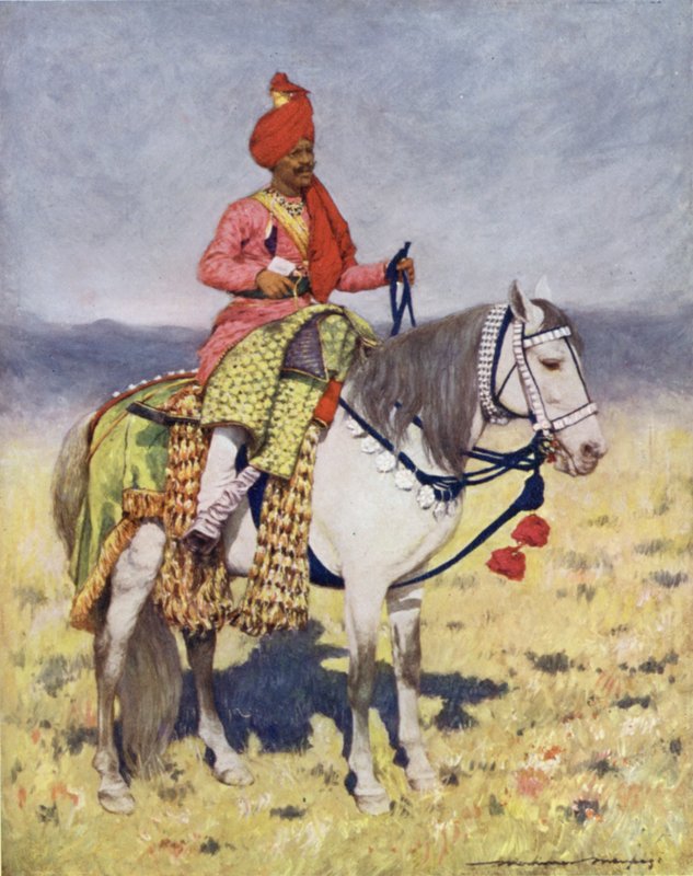 Um Famoso Cavalo Dançante, Bombay Chiefs Camp de Mortimer Ludington Menpes