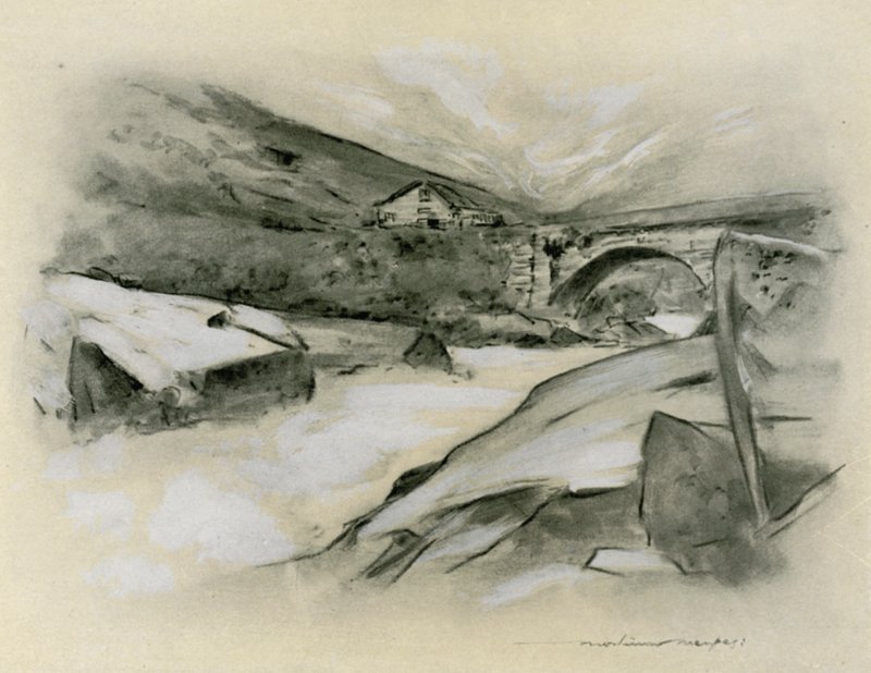 Uma Torrente da Montanha de Mortimer Ludington Menpes