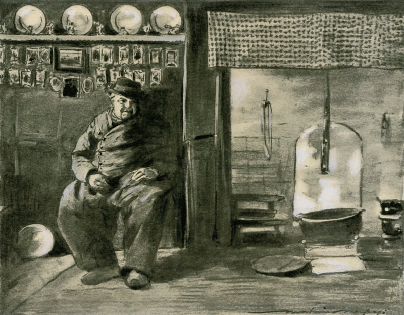 Um Interior Provincial de Mortimer Ludington Menpes
