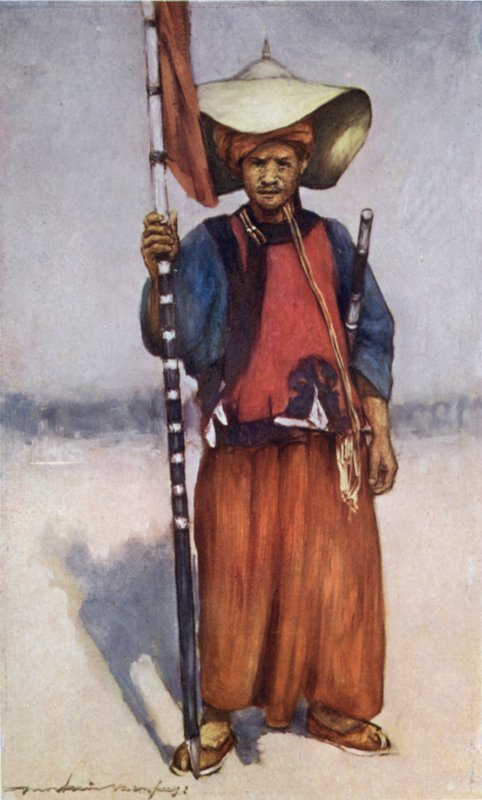 Um retentor dos chefes de Shan de Mortimer Ludington Menpes