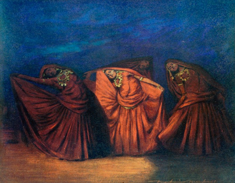 Nautch Girls de Mortimer Ludington Menpes