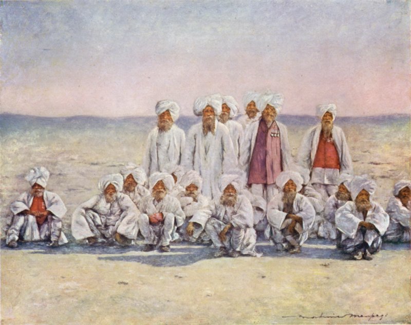 No dia de Durbar de Mortimer Ludington Menpes