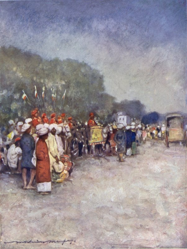 Na estrada de Alipur de Mortimer Ludington Menpes