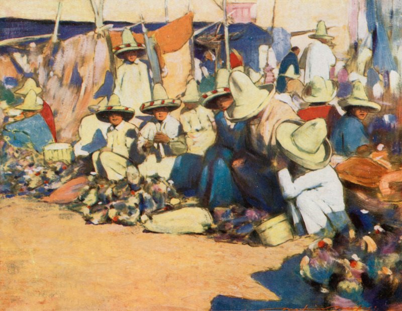 Puebla de Mortimer Ludington Menpes