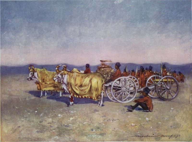 Os canhões de ouro e prata de Baroda de Mortimer Ludington Menpes