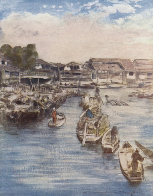 A Veneza do Japão de Mortimer Ludington Menpes