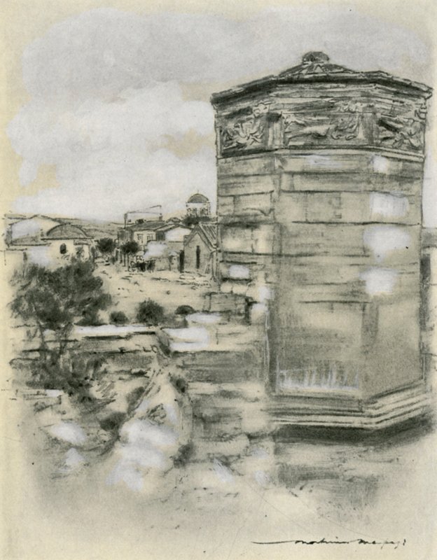 Torre dos Ventos, Atenas de Mortimer Ludington Menpes