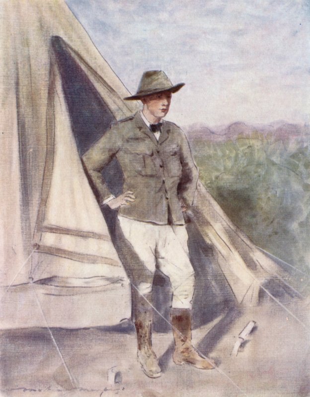 Winston Churchill como correspondente de guerra de Mortimer Ludington Menpes