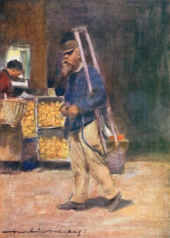 Um vendedor de laranja de Mortimer Ludington Menpes