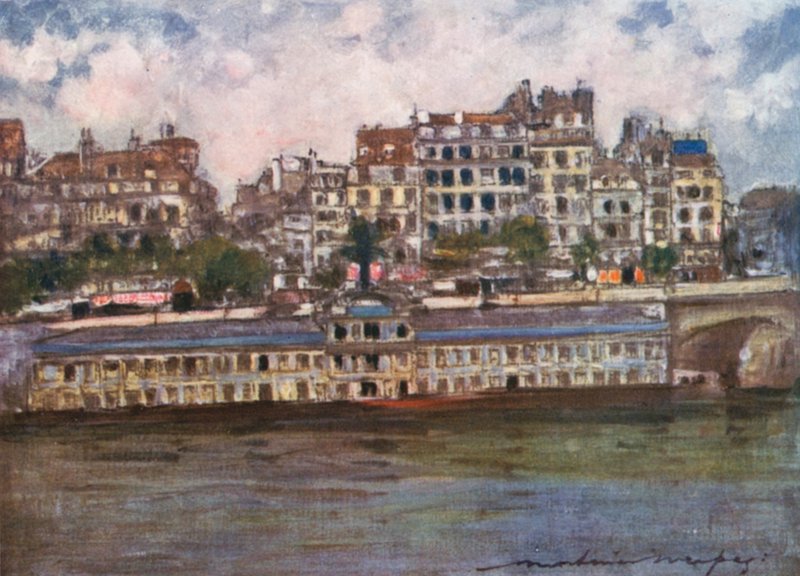Casa de banhos (Samaritaine) de Mortimer Ludington Menpes