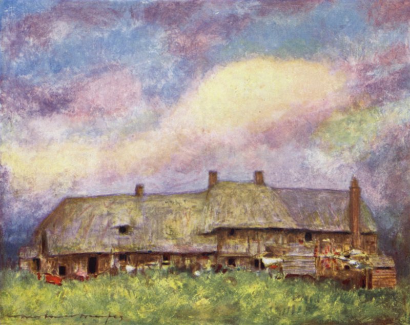 Casas de campo, Dorchester de Mortimer Ludington Menpes