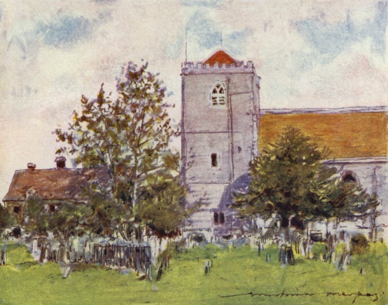 Abadia de Dorchester de Mortimer Ludington Menpes