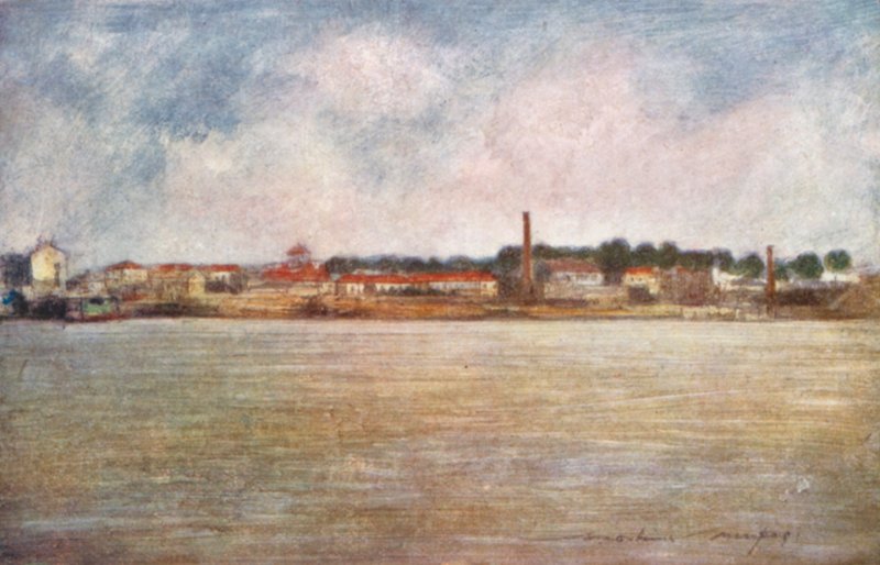 Fábricas no Sena de Mortimer Ludington Menpes