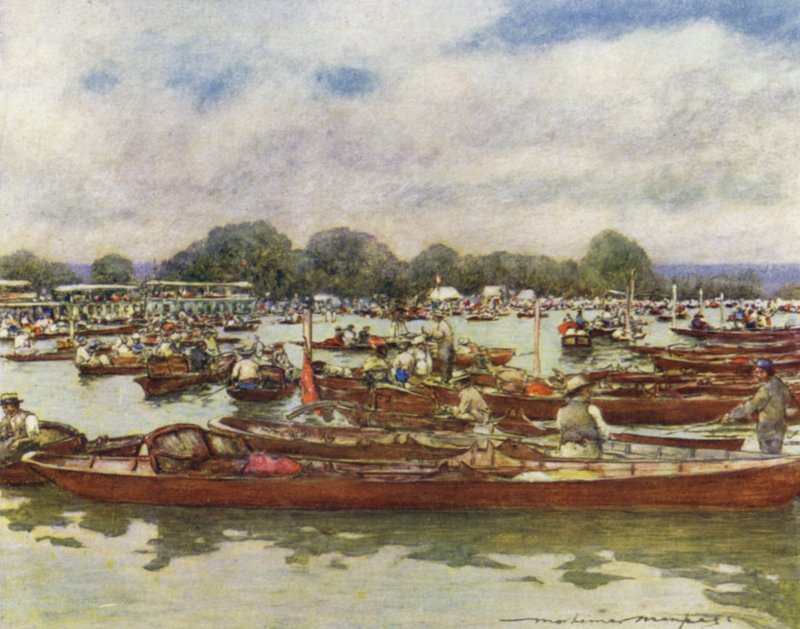 Regata de Henley de Mortimer Ludington Menpes