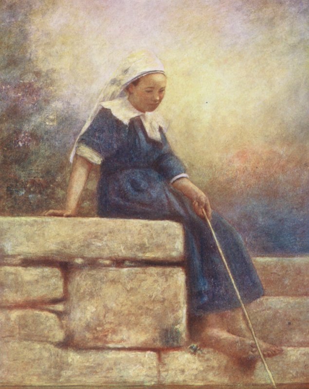 Horas de inatividade (litografia a cores) de Mortimer Ludington Menpes