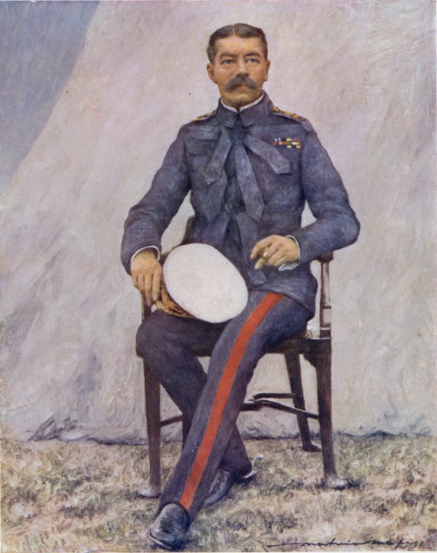 Lord Kitchener (cor litho) de Mortimer Ludington Menpes