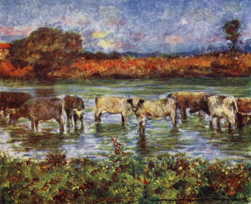 Perto da ponte, Sutton Courtney de Mortimer Ludington Menpes
