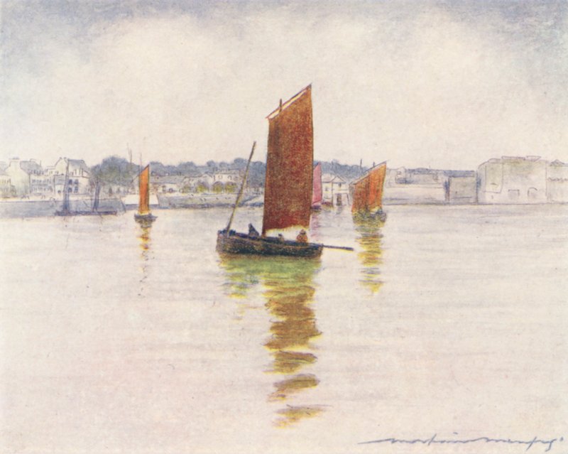 Reflexos (litografia a cores) de Mortimer Ludington Menpes