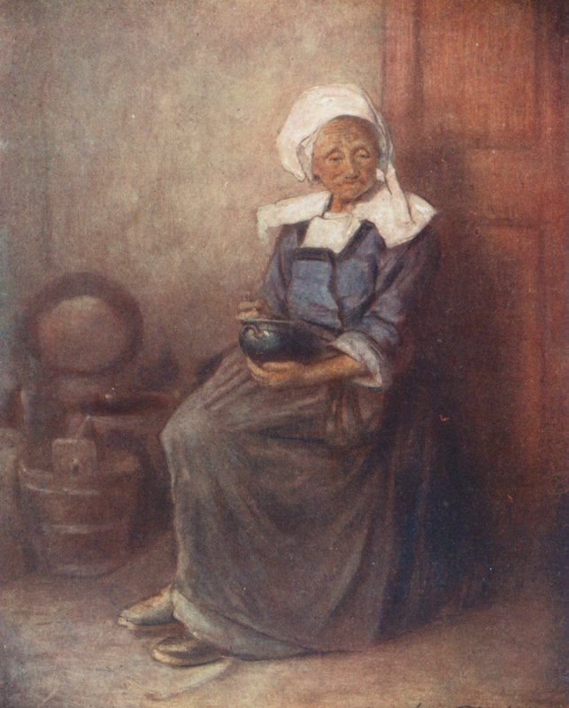 Sopa magra (litografia a cores) de Mortimer Ludington Menpes
