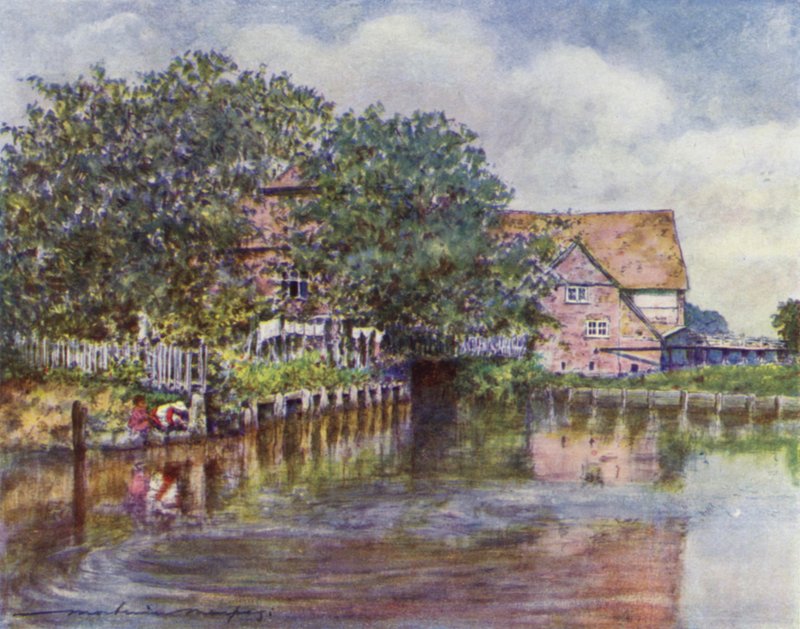 Moinho de streatley de Mortimer Ludington Menpes