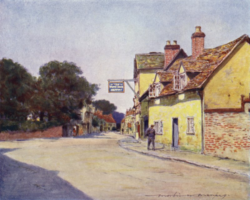 White Hart Hotel, Dorchester de Mortimer Ludington Menpes