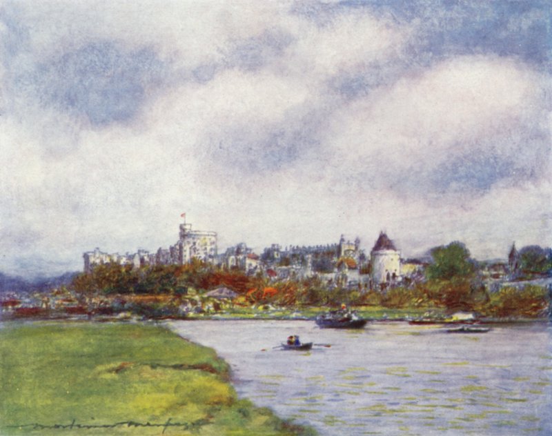 Castelo de Windsor de Mortimer Ludington Menpes