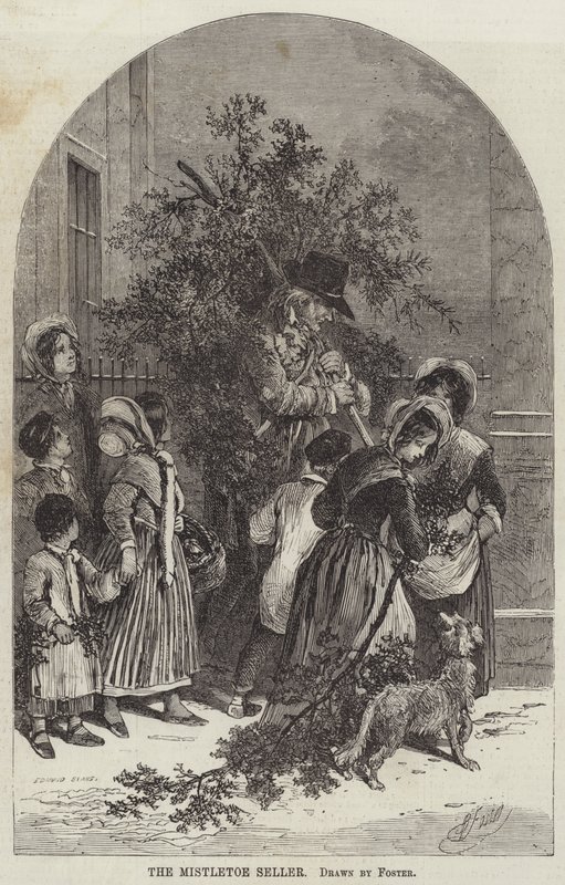 O vendedor de visco de Myles Birket Foster
