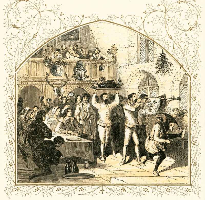 Cabeça de javali de Myles Birket Foster