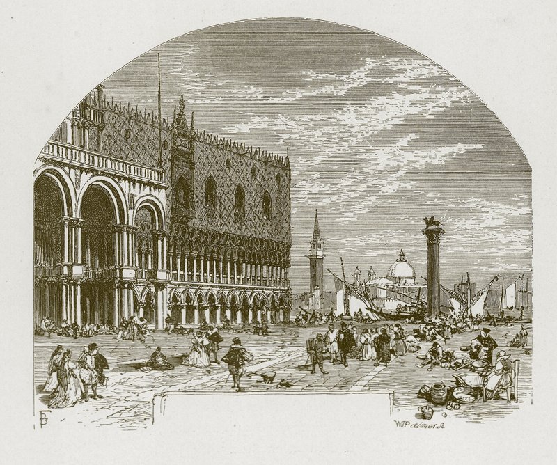 Gernutus o judeu de Veneza de Myles Birket Foster