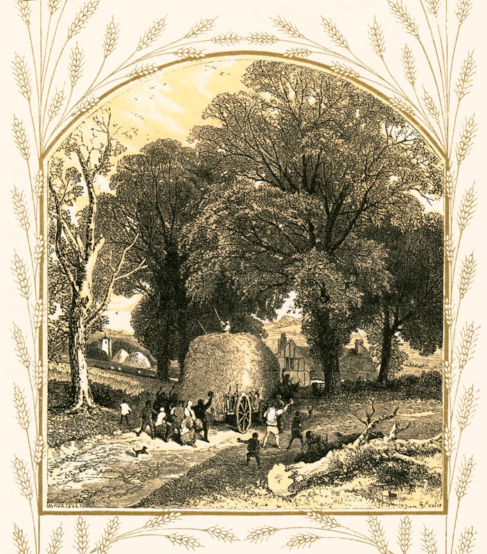 Haywain de Myles Birket Foster