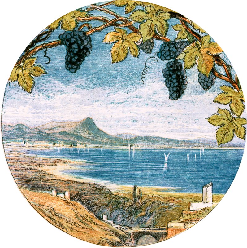 Ilustração para &39;O Viajante&39; de Myles Birket Foster