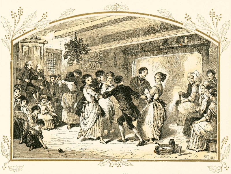 Kate, Dick, Ralph e Molly de Myles Birket Foster