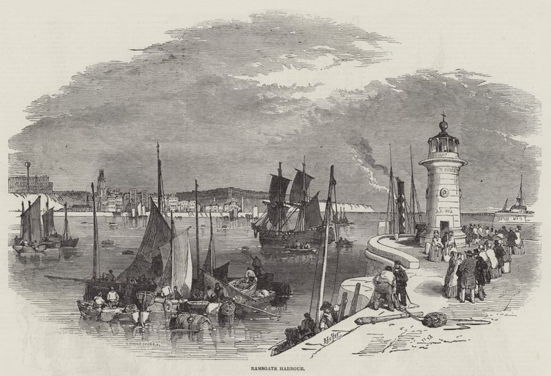 Porto de Ramsgate de Myles Birket Foster