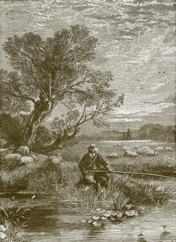 O desejo do pescador de Myles Birket Foster