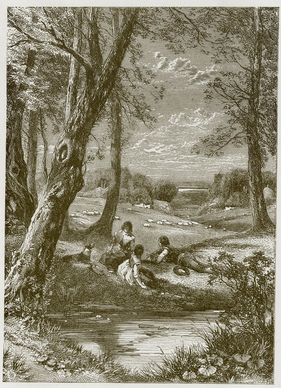 O louvor da vida de um compatriota de Myles Birket Foster
