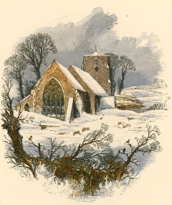 Caminhada de sábado de inverno de Myles Birket Foster