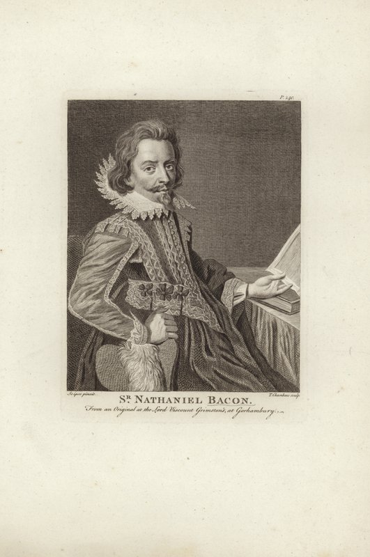 Sir Nathaniel Bacon, pintor amador de Nathaniel Bacon